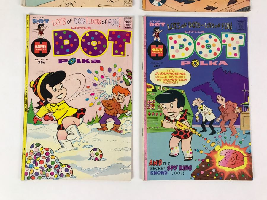 (4) Dot Dot-Land #63, Little Dot #156, 157, 159 Comic Books [Photo 4]