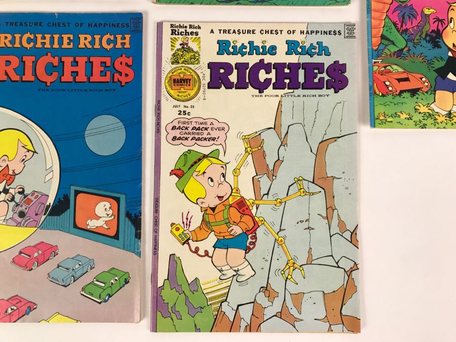 (7) Richie Rich Riches #17, 18, 19, 20, 21, 23, 25 Comic Books [Photo 10]