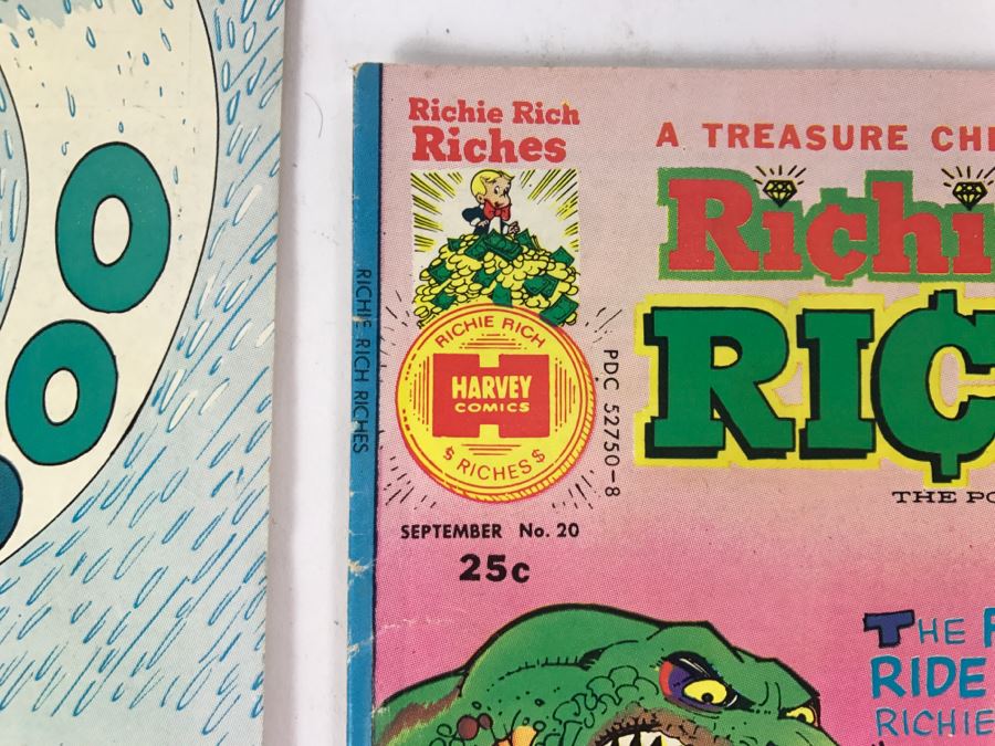 (7) Richie Rich Riches #17, 18, 19, 20, 21, 23, 25 Comic Books [Photo 7]