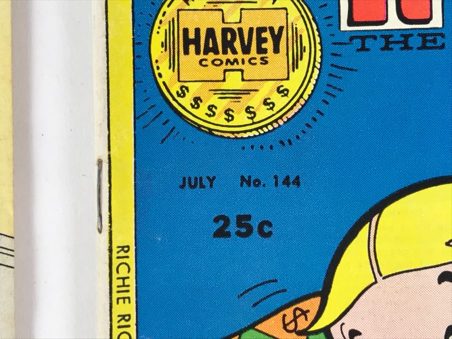 (8) Richie Rich #133, 134, 135, 138, 141, 142, 143, 144 Comic Books [Photo 11]