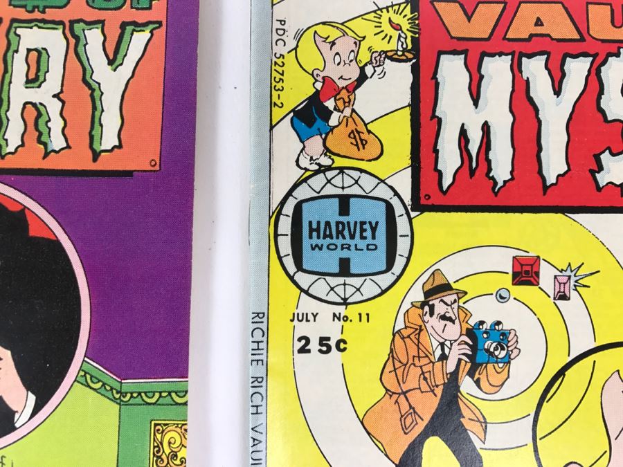 (10) Richie Rich Vault Of Mystery #1, 2, 3, 4, 5, 6, 7, 8, 10, 11 Comic Books [Photo 14]