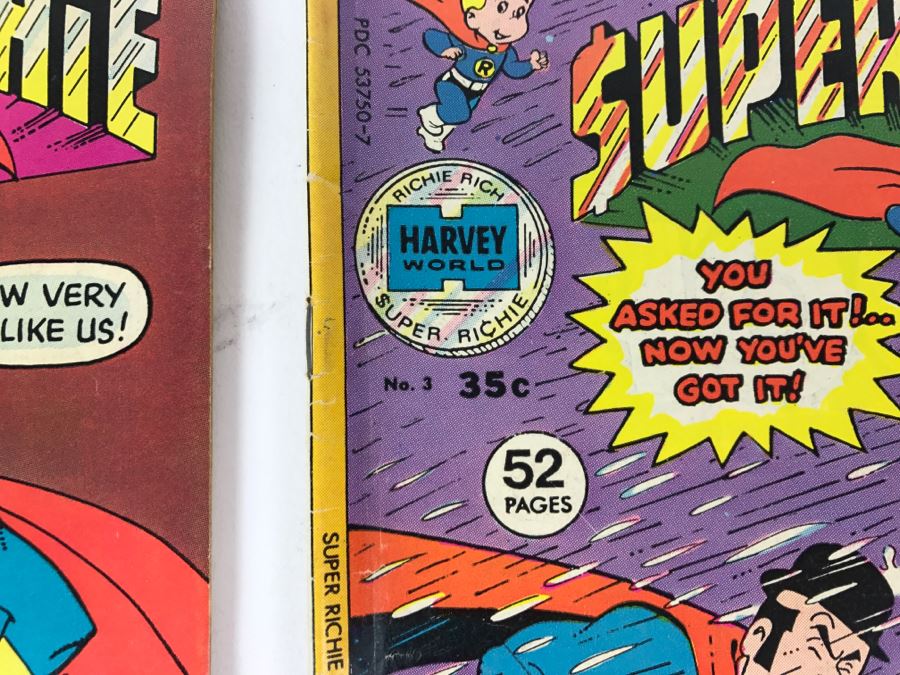(3) Super Richie #1, 2, 3 Comic Books [Photo 8]