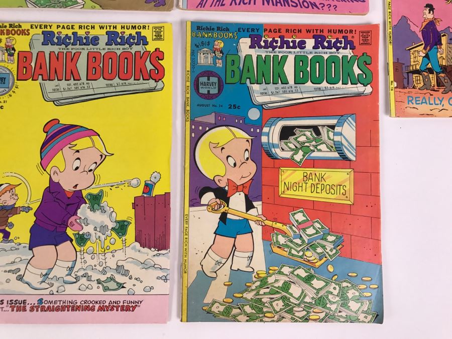 (11) Richie Rich Bank Book #11, 12, 13, 14, 15, 16, 17, 18, 20, 21, 24 Comic Books [Photo 15]