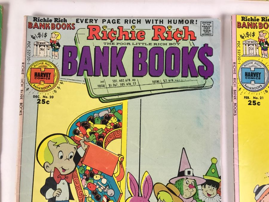 (11) Richie Rich Bank Book #11, 12, 13, 14, 15, 16, 17, 18, 20, 21, 24 Comic Books [Photo 14]