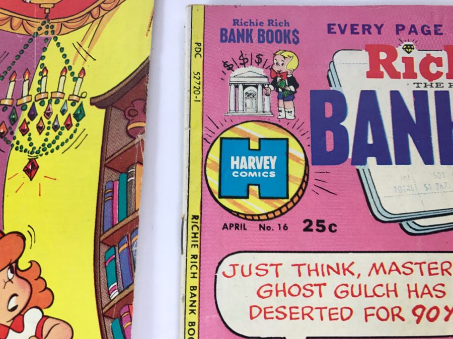 (11) Richie Rich Bank Book #11, 12, 13, 14, 15, 16, 17, 18, 20, 21, 24 Comic Books [Photo 10]