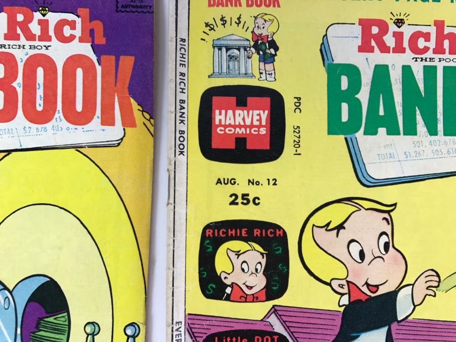(11) Richie Rich Bank Book #11, 12, 13, 14, 15, 16, 17, 18, 20, 21, 24 Comic Books [Photo 4]