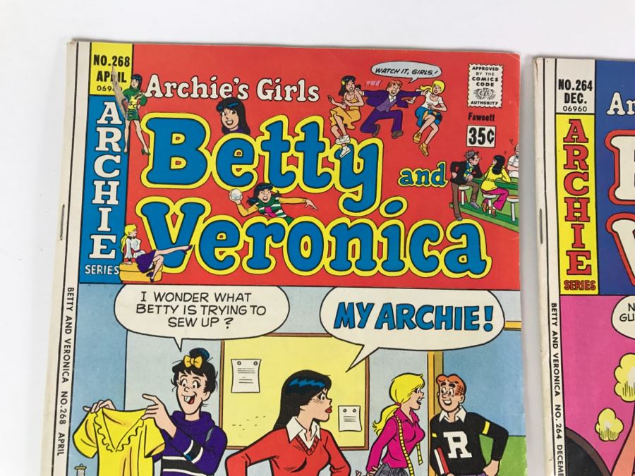 (7) Betty And Veronica #268, 264, 258, 269, 275, 259, 249 Comic Books [Photo 3]