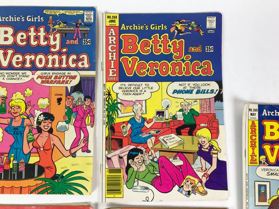 (7) Betty And Veronica #268, 264, 258, 269, 275, 259, 249 Comic Books [Photo 4]