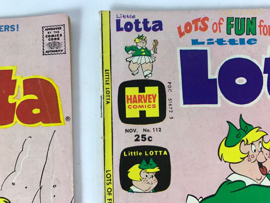 (3) Little Lotta #108, 110, 112 Comic Books [Photo 7]