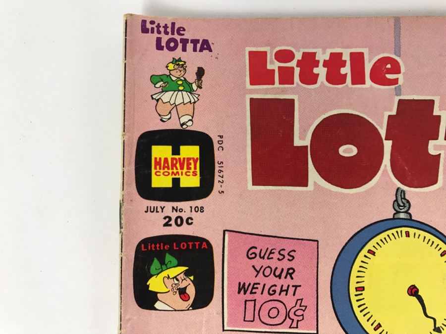 (3) Little Lotta #108, 110, 112 Comic Books [Photo 3]