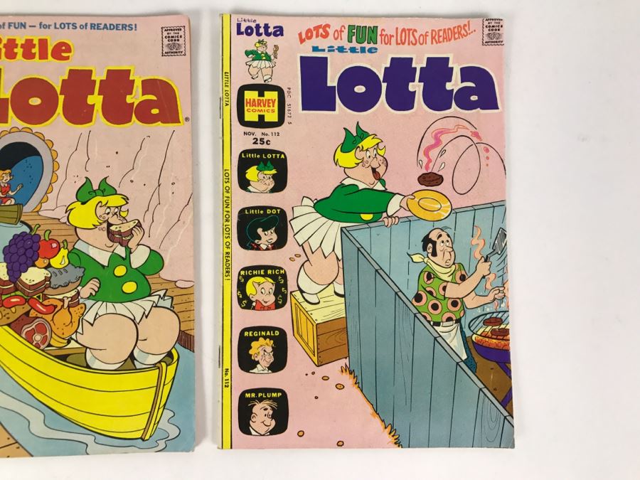 (3) Little Lotta #108, 110, 112 Comic Books [Photo 6]