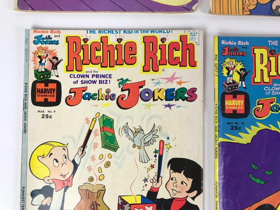 (10) Richie Rich And Jackie Jokers #1, 4, 5, 6, 7, 9, 10, 13, 15, 16 Comic Books [Photo 9]