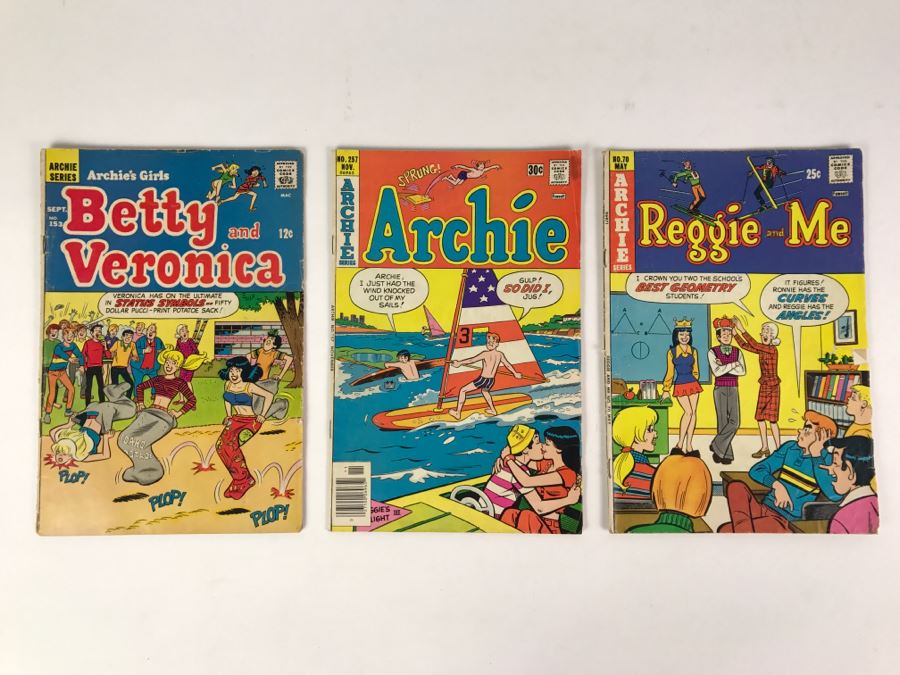 Betty And Veronica #153, Archie #257, Reggie And Me #70 Comic Books [Photo 1]