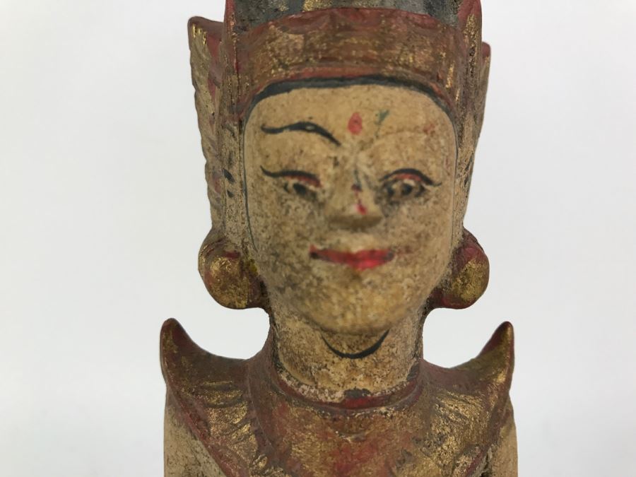 Vintage Indonesian Wood Carving Statue [Photo 3]