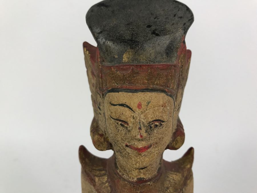Vintage Indonesian Wood Carving Statue [Photo 2]
