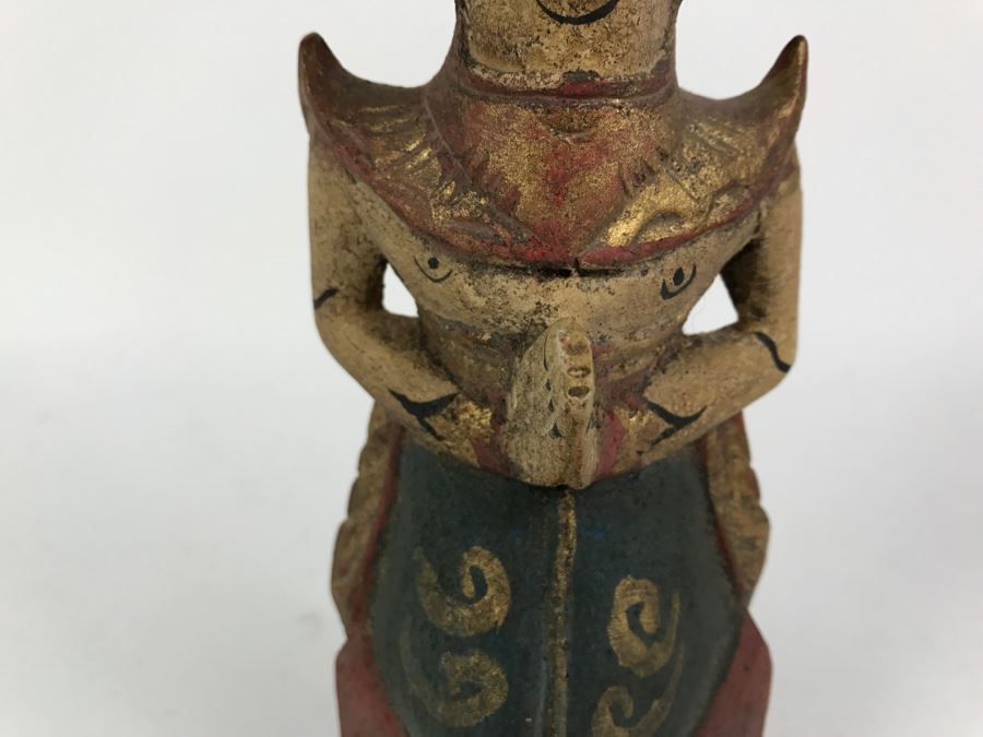 Vintage Indonesian Wood Carving Statue [Photo 4]