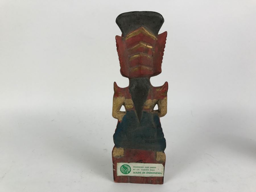Vintage Indonesian Wood Carving Statue [Photo 7]