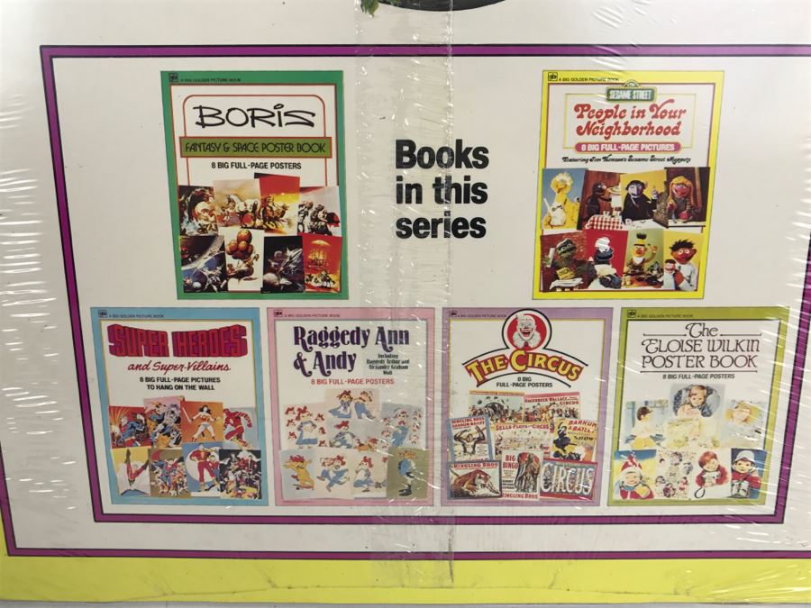 Set Of 3 New Big Golden Picture Books Sesame Street People In Your Neighborhood Featuring Jim Henson's Muppets [Photo 9]