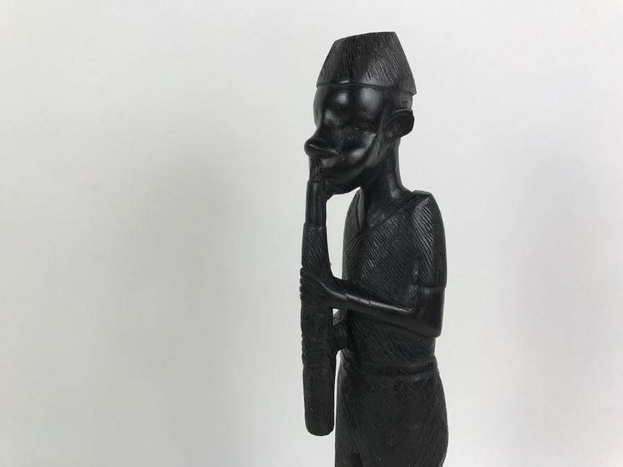 Hand Carved African Sculpture Kenya Genuine Besmo Product [Photo 3]