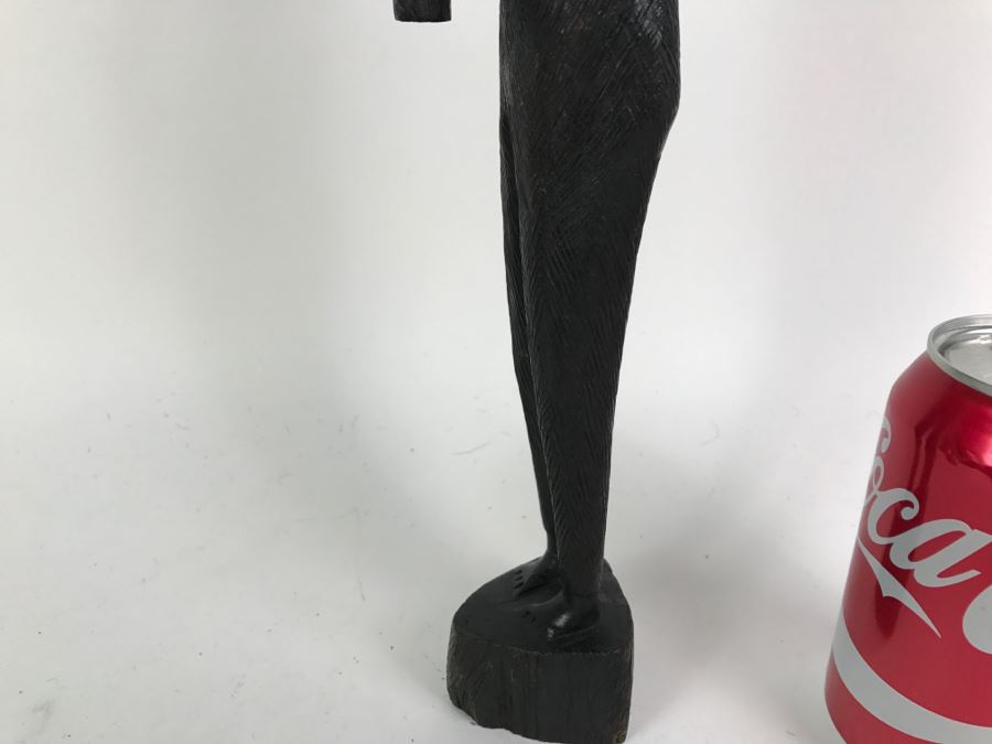 Hand Carved African Sculpture Kenya Genuine Besmo Product [Photo 6]