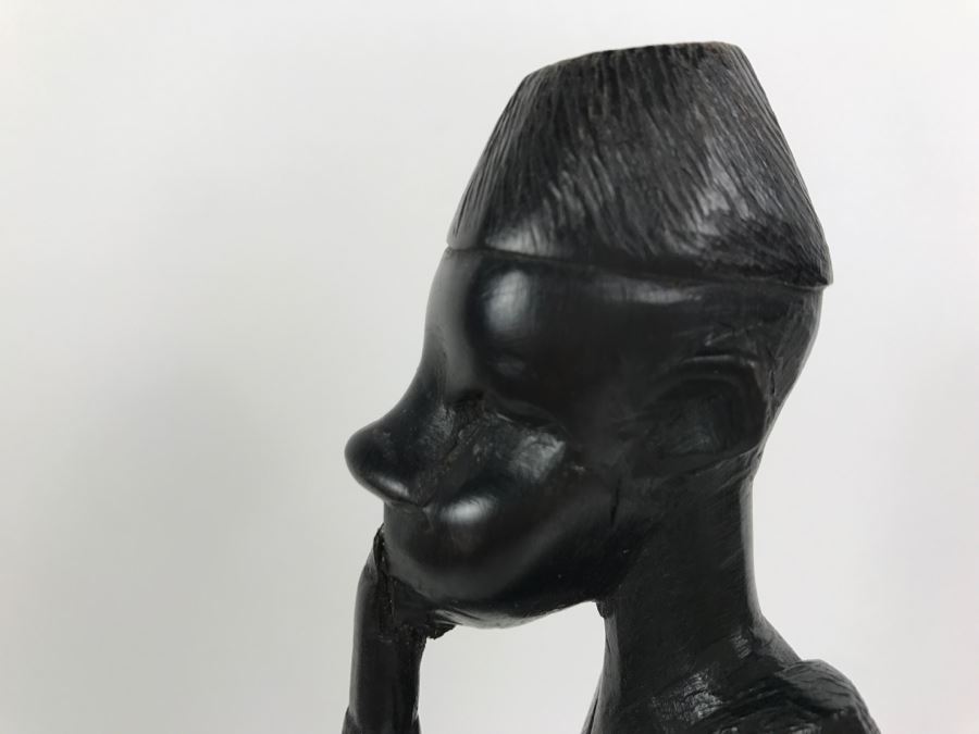 Hand Carved African Sculpture Kenya Genuine Besmo Product