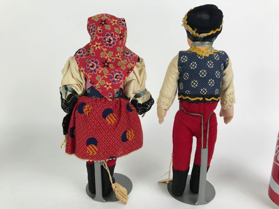 Pair Of Vintage Czechoslovakia Dolls [Photo 9]