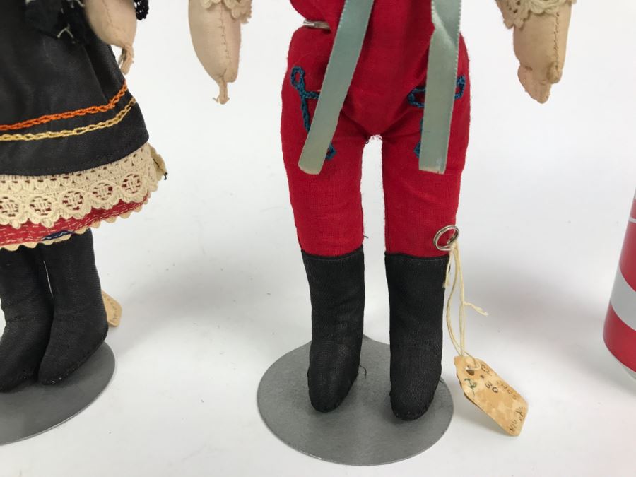 Pair Of Vintage Czechoslovakia Dolls [Photo 5]