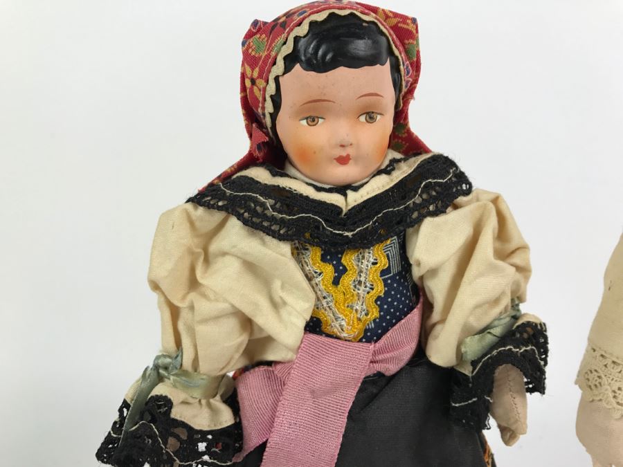 Pair Of Vintage Czechoslovakia Dolls [Photo 6]