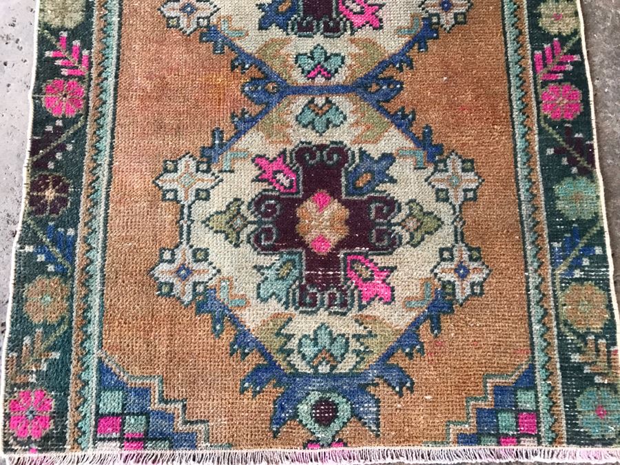 JUST ADDED - Vintage Turkish Rug 3' X 6'3' [Photo 4]