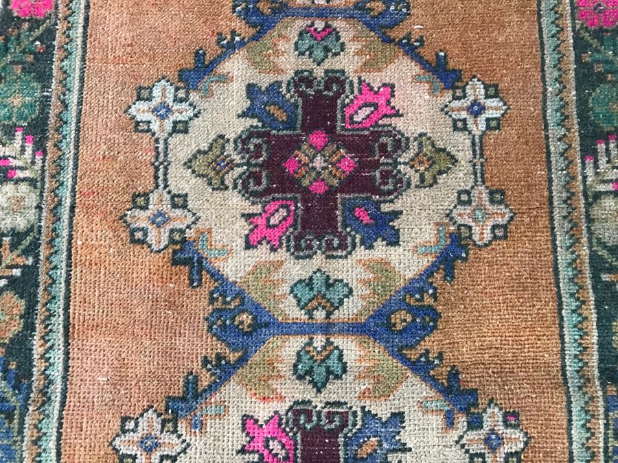 JUST ADDED - Vintage Turkish Rug 3' X 6'3' [Photo 7]