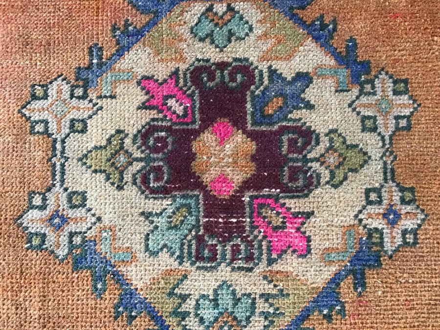 JUST ADDED - Vintage Turkish Rug 3' X 6'3' [Photo 5]