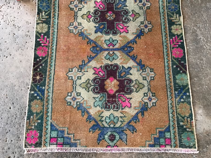 JUST ADDED - Vintage Turkish Rug 3' X 6'3' [Photo 3]
