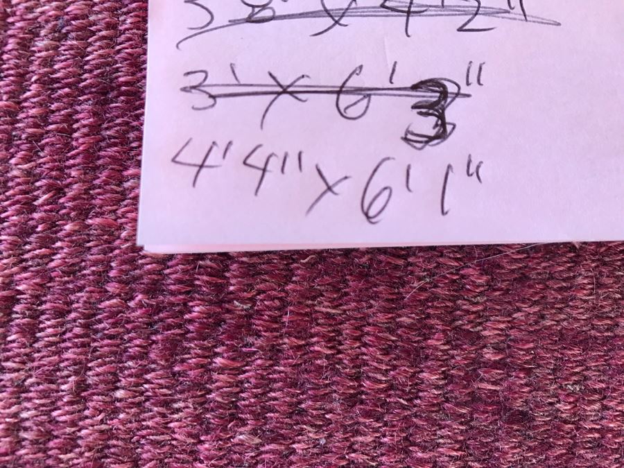 Vintage Turkish Kilim Rug With Vivid Colors 4'4' X 6'1' [Photo 12]