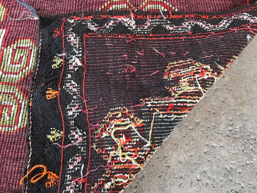 Vintage Turkish Kilim Rug 6'10' X 9'1' [Photo 13]