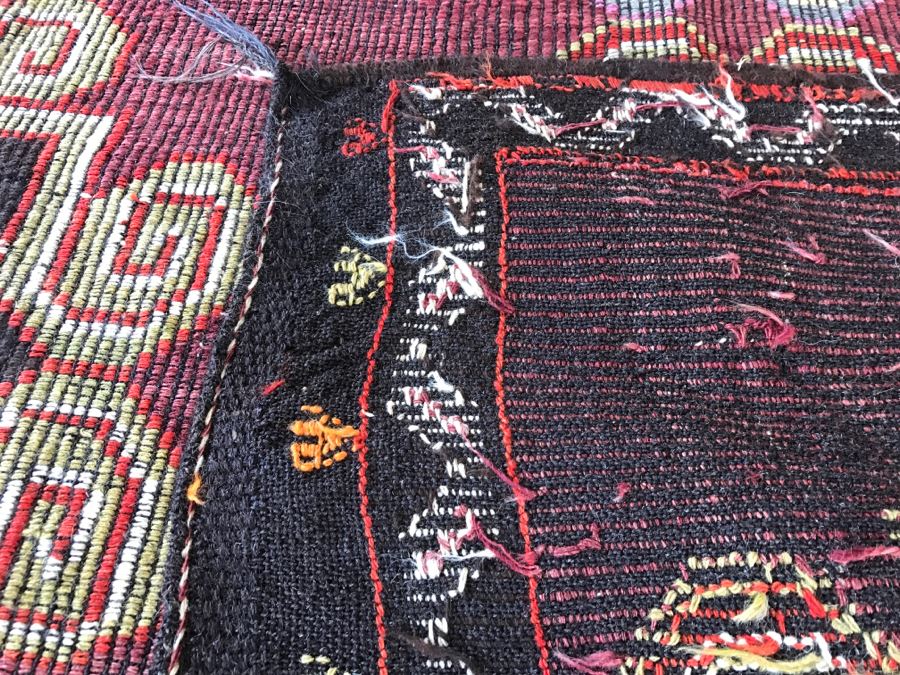 Vintage Turkish Kilim Rug 6'10' X 9'1' [Photo 15]