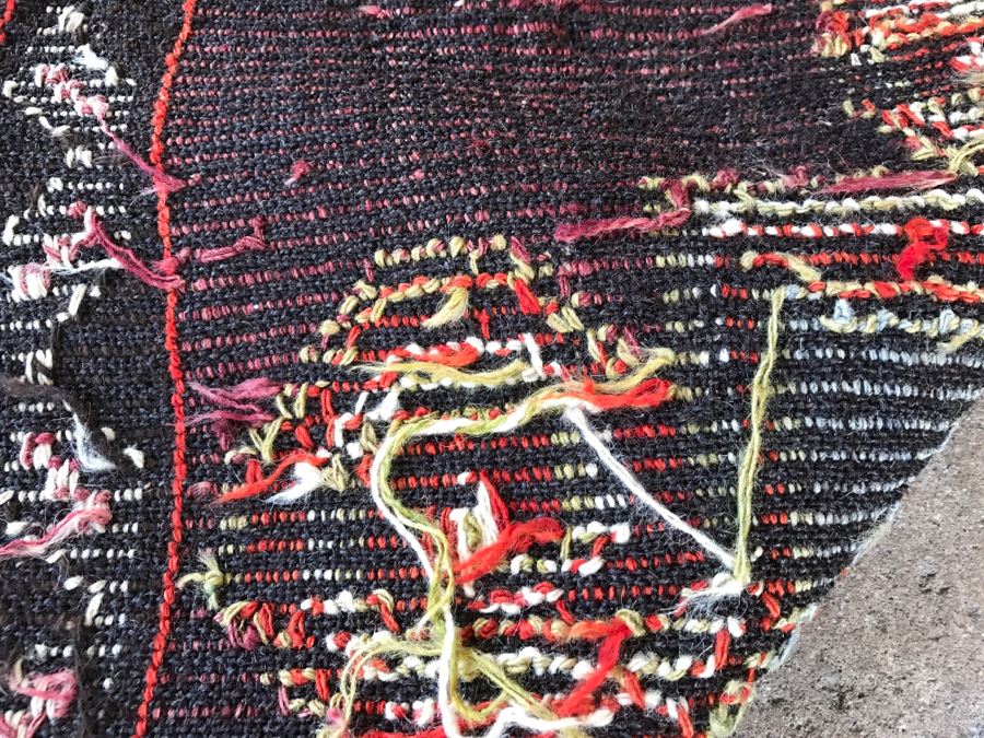 Vintage Turkish Kilim Rug 6'10' X 9'1' [Photo 14]