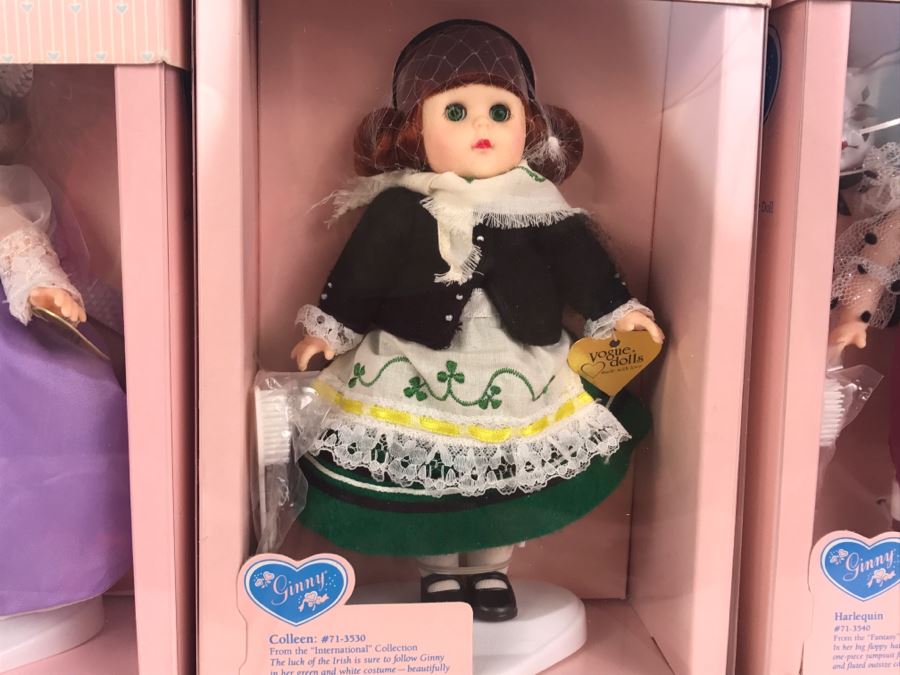 Set Of (8) Vintage Ginny Vogue Dolls New In Boxes [Photo 17]