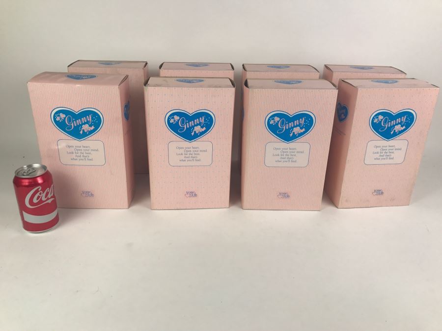 Set Of (8) Vintage Ginny Vogue Dolls New In Boxes [Photo 2]