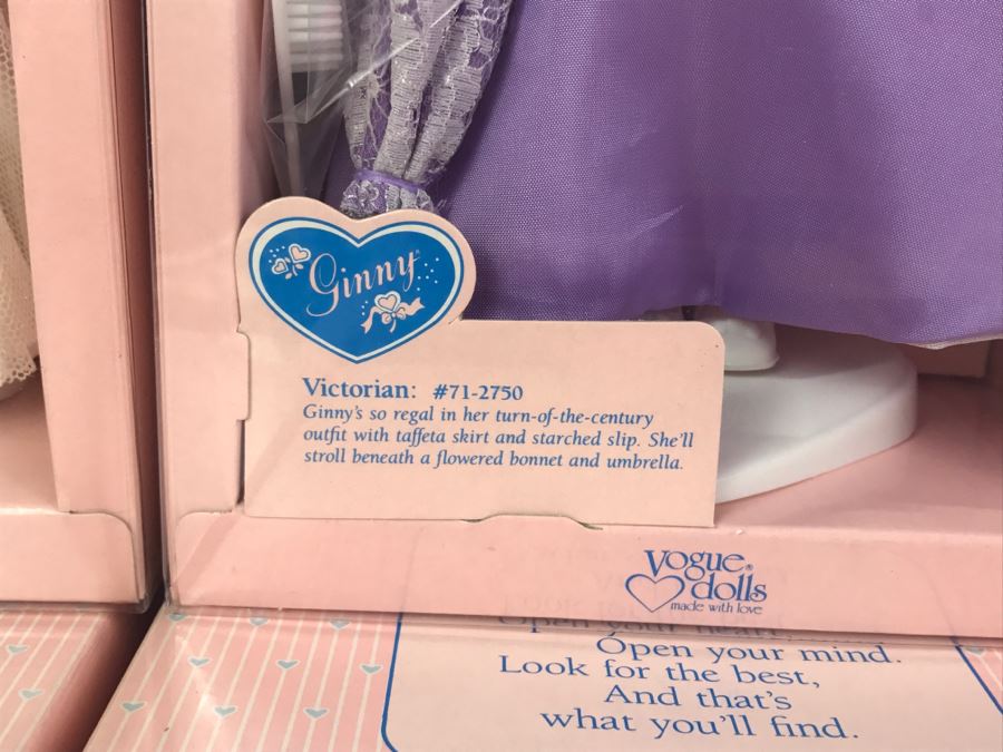 Set Of (8) Vintage Ginny Vogue Dolls New In Boxes [Photo 16]