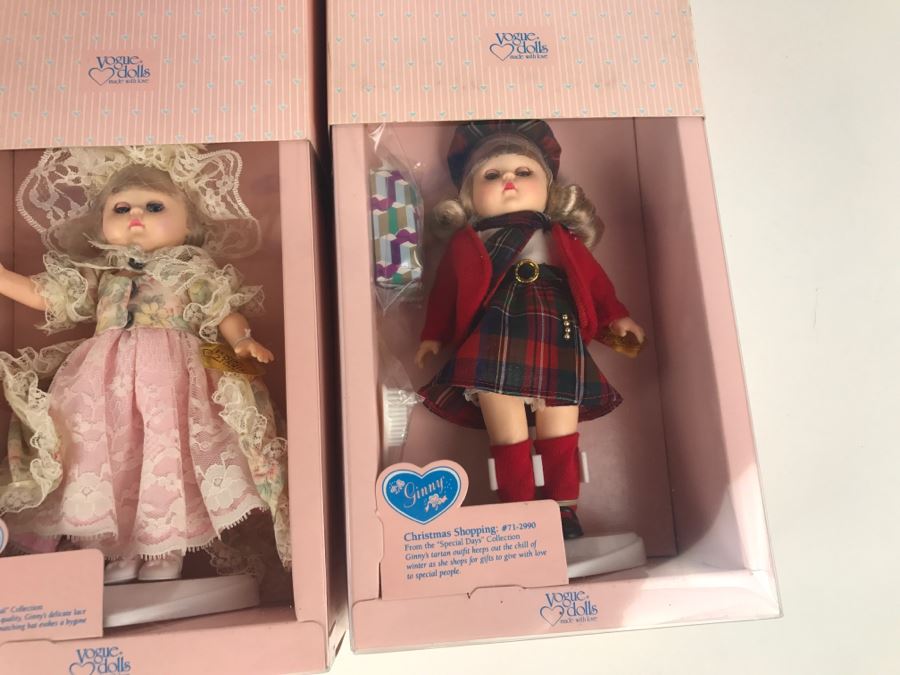 Set Of (8) Vintage Ginny Vogue Dolls New In Boxes [Photo 11]