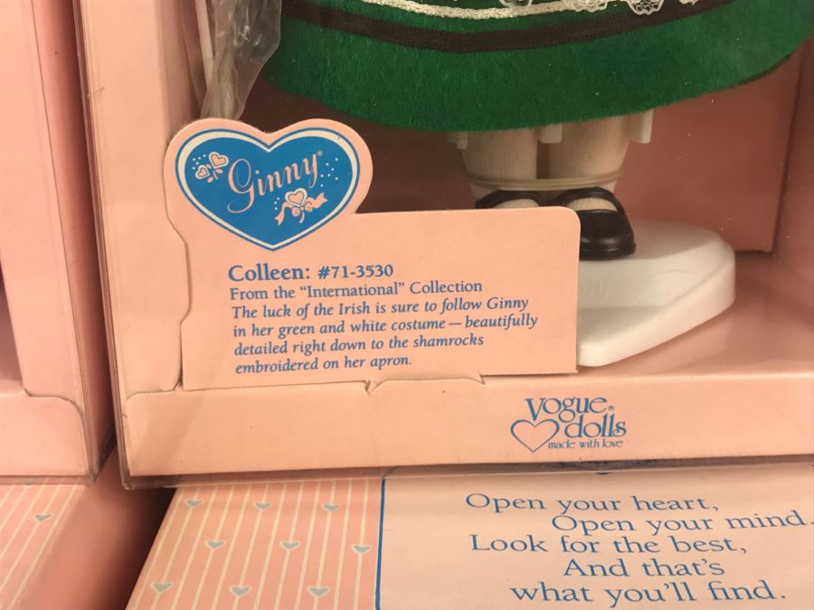 Set Of (8) Vintage Ginny Vogue Dolls New In Boxes [Photo 18]