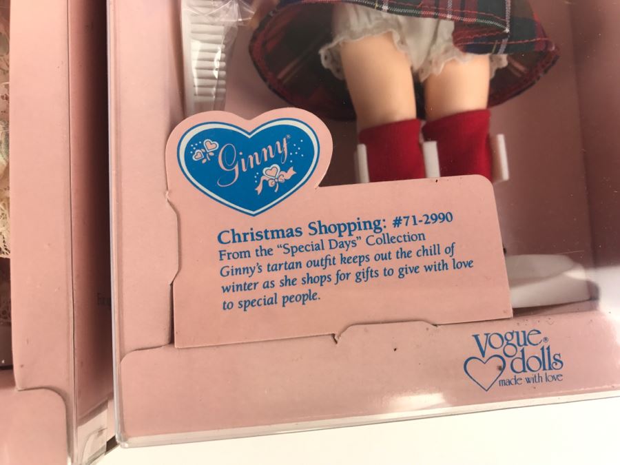 Set Of (8) Vintage Ginny Vogue Dolls New In Boxes [Photo 12]