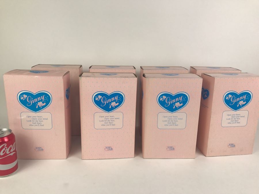 Set Of (8) Vintage Ginny Vogue Dolls New In Boxes [Photo 3]