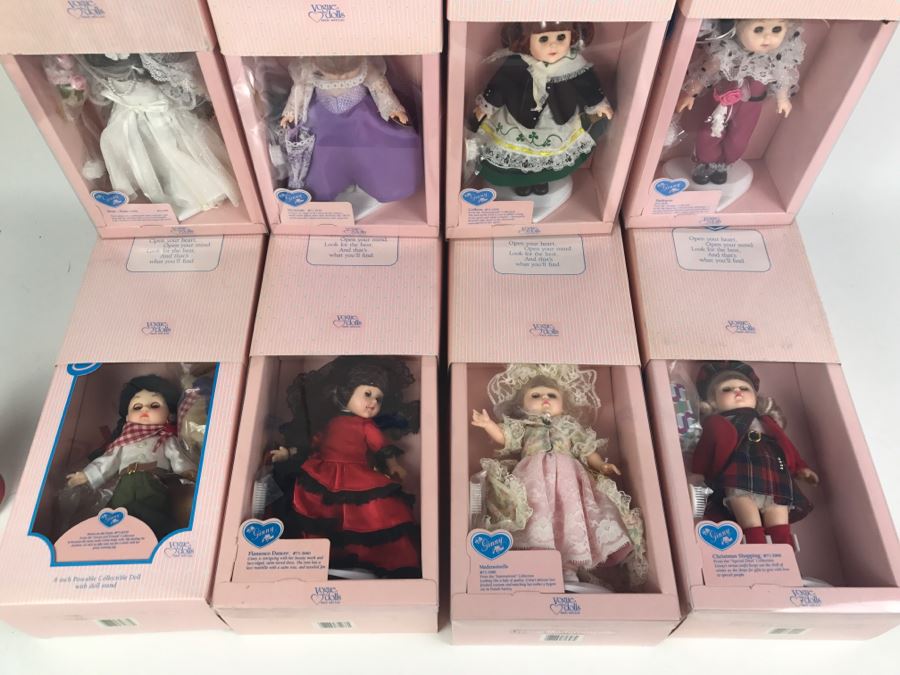 Set Of (8) Vintage Ginny Vogue Dolls New In Boxes [Photo 4]