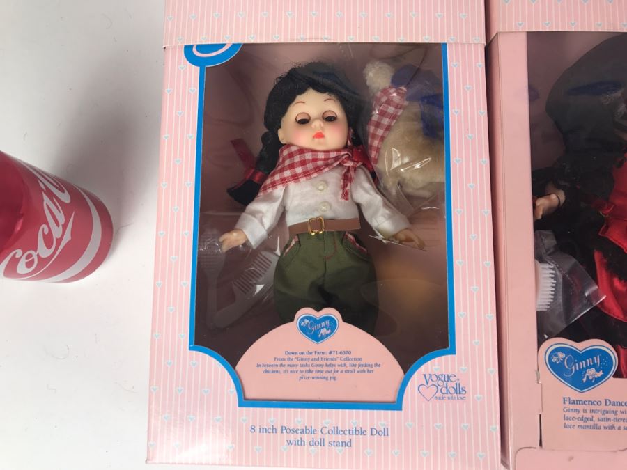 Set Of (8) Vintage Ginny Vogue Dolls New In Boxes [Photo 5]