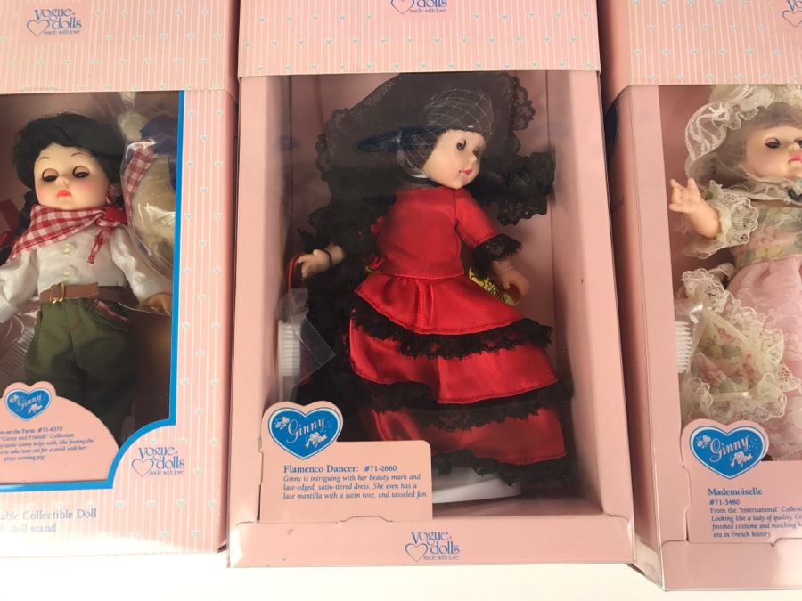 Set Of (8) Vintage Ginny Vogue Dolls New In Boxes [Photo 7]
