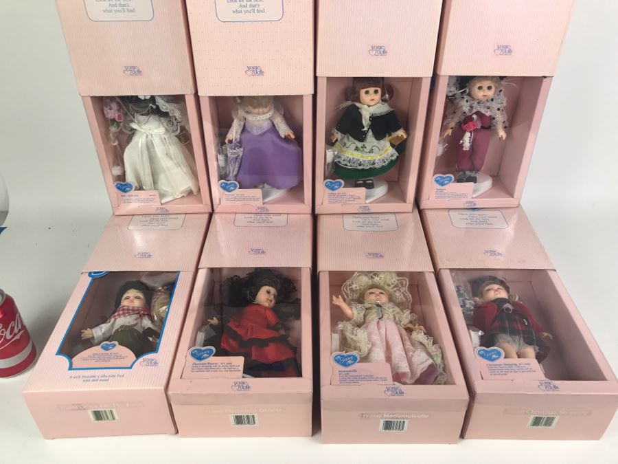 Set Of (8) Vintage Ginny Vogue Dolls New In Boxes [Photo 1]