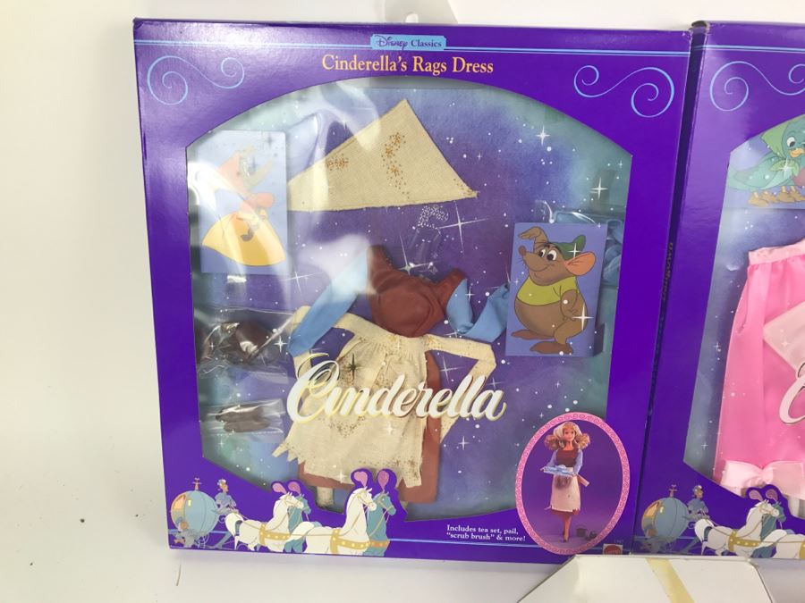 Collection Of Vintage Mattel Cinderella Outfits New In Box And Vintage Cinderella Doll New In Box [Photo 18]
