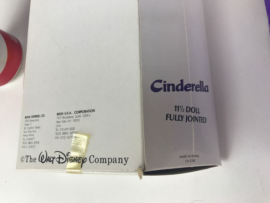 Collection Of Vintage Mattel Cinderella Outfits New In Box And Vintage Cinderella Doll New In Box [Photo 9]