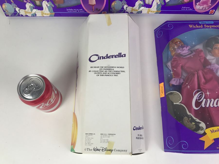Collection Of Vintage Mattel Cinderella Outfits New In Box And Vintage Cinderella Doll New In Box [Photo 8]